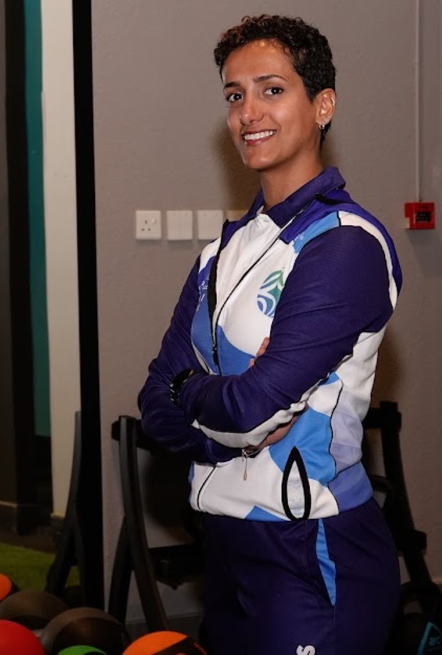 اللاعبة "أفنان البطاطي" لـ "هي": دورة الألعاب السعودية حدث تاريخي هام للمرأة السعودية