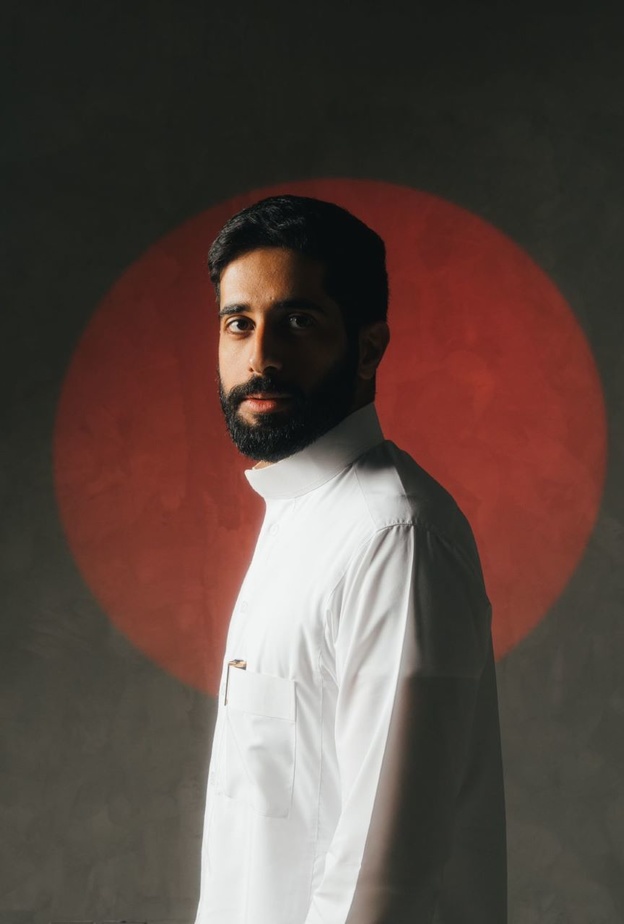 المصور انس الفوزان من تصوير المصور رعد جميل