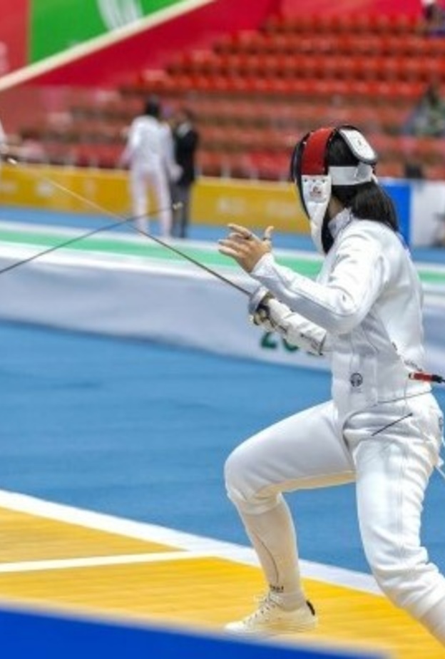 بالصور: الفائزات وأبرز المُشارِكات في منافسات المبارزة ضمن دورة الألعاب السعودية