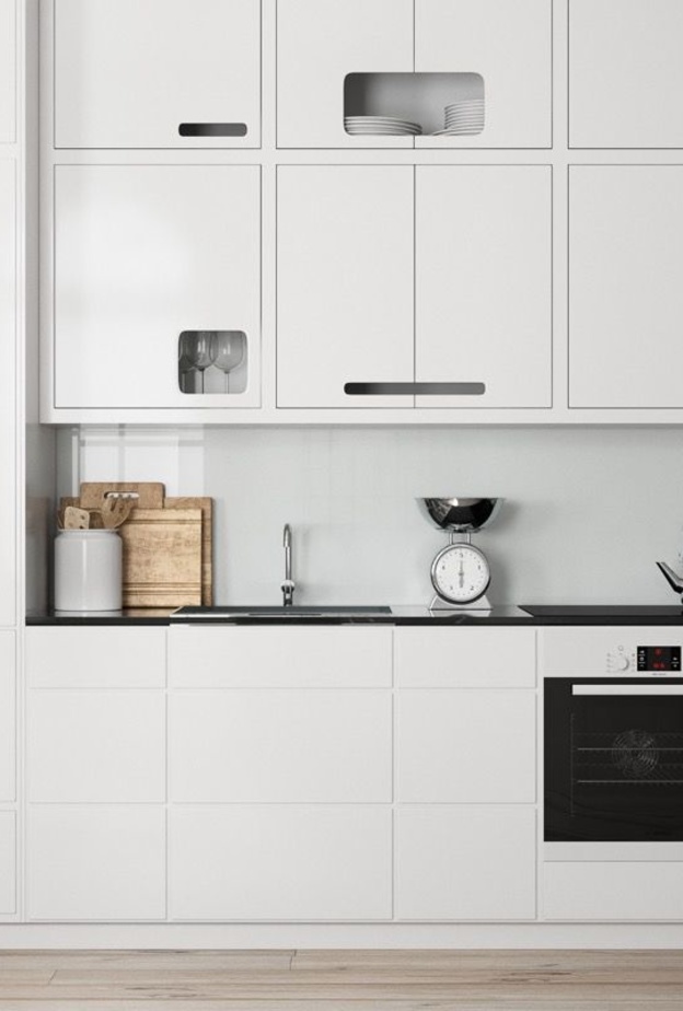 تصميم المطبخ الجدار