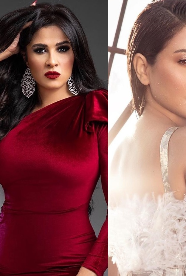 شيرين عبد الوهاب وياسمين عبد العزيز