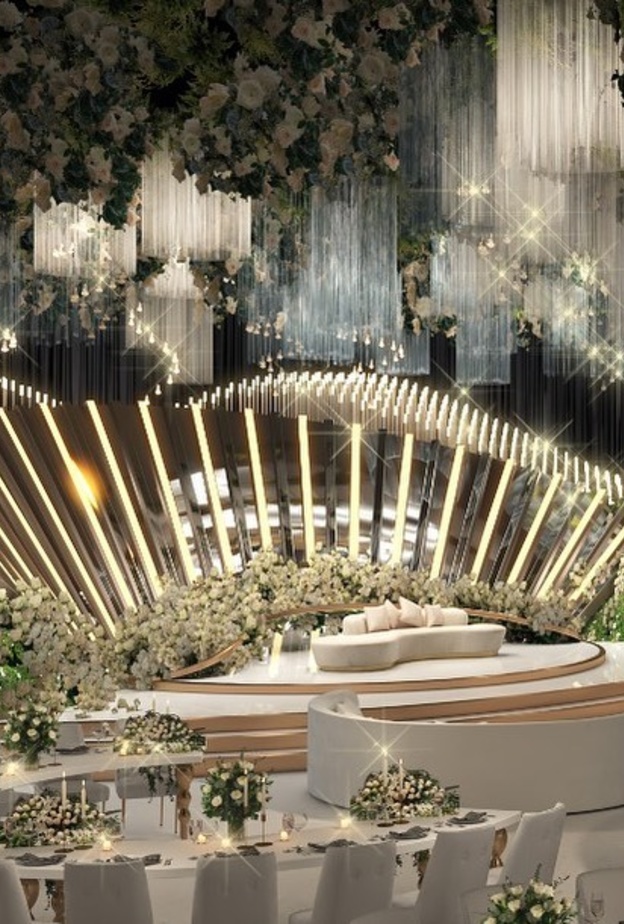 ديكورات كوشات زفاف من تنفيذ Oliver Dolz