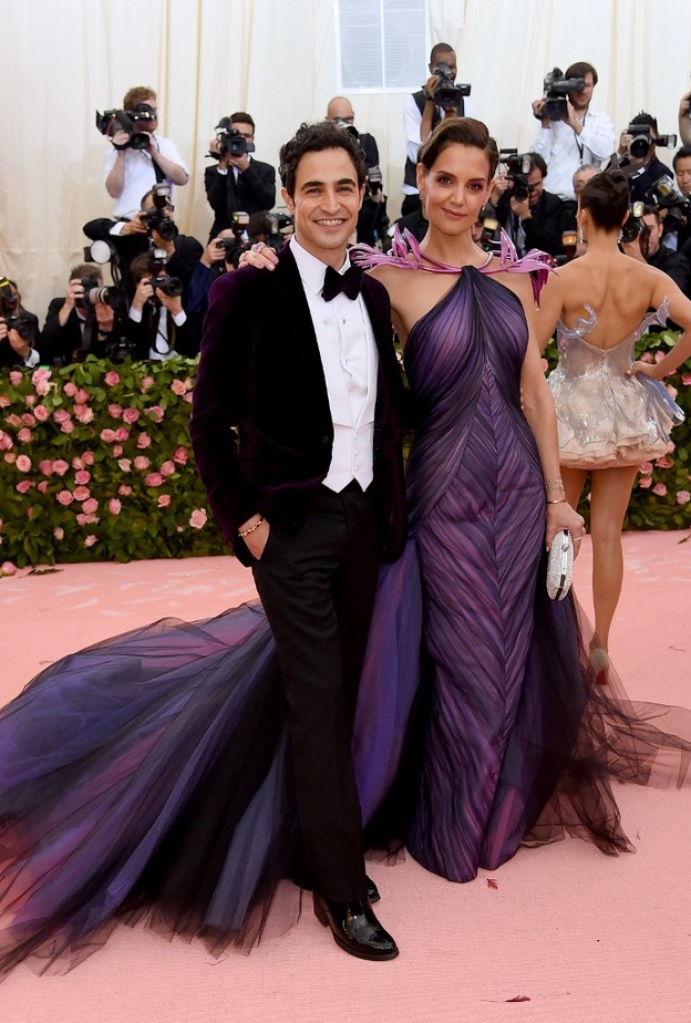 زاك بوزين وكاتي هولمز 