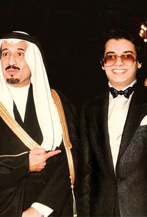 مع صاحب السمو الملكي الأمير سلمان بن عبد العزيز