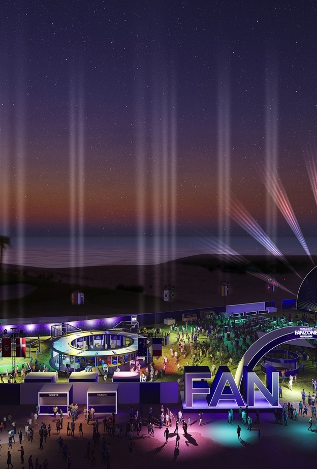 منطقة المشجعين.. تجربة مميزة لمشاهدة كأس العالم وبرنامج حافل بالأنشطة العائلية بأبوظبي