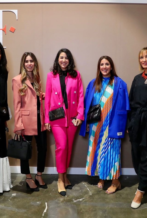 نخبة من الشخصيات في إطلاق مؤتمر مستقبل االازياء