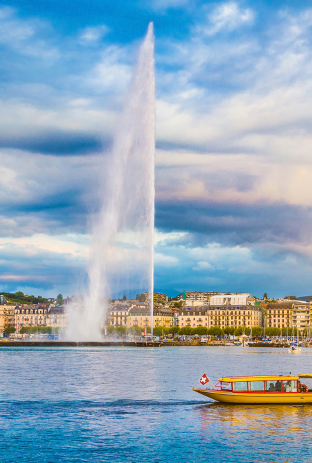 نزهة في بحيرة جنبف