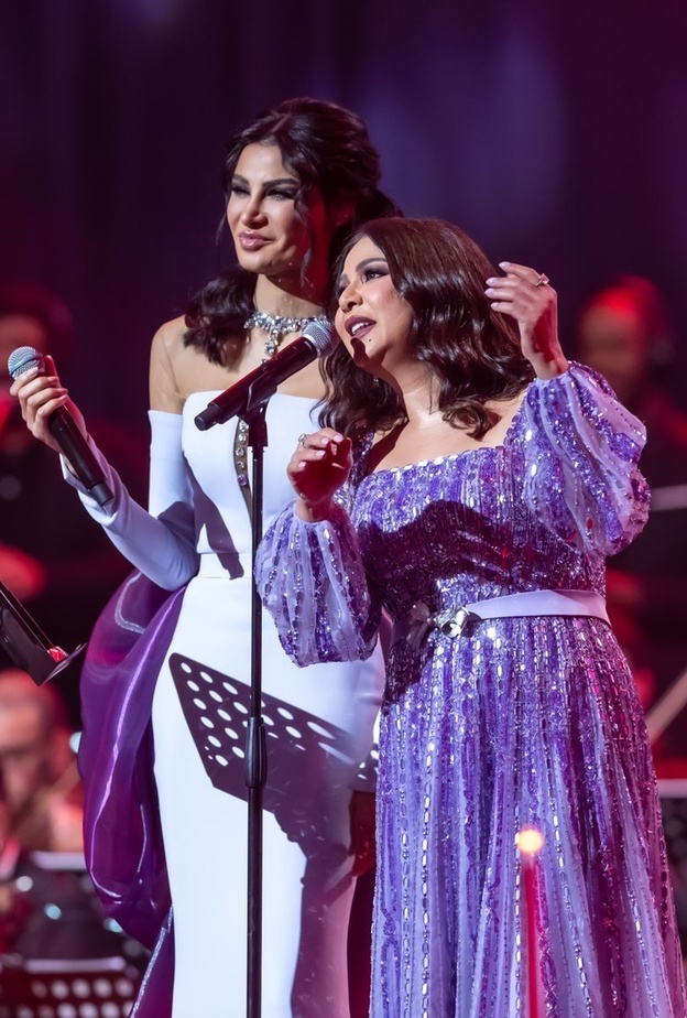 نوال الكويتية وأميمة طالب