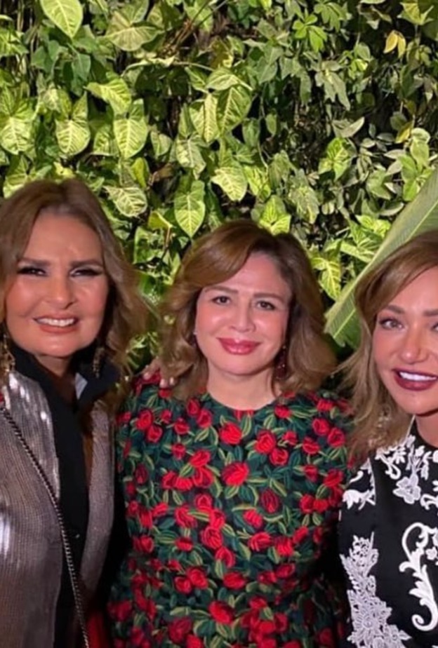 الثلاثي يسرا وليلى علوي وإلهام شاهين .