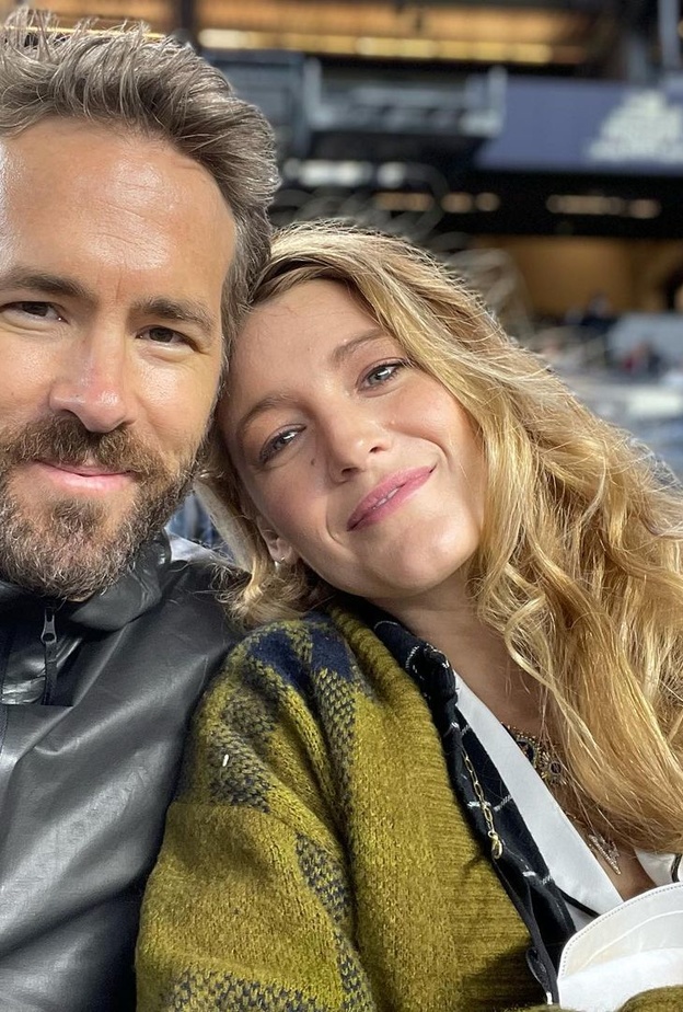 رايان رينولدز ووزوجته بليك ليفلي