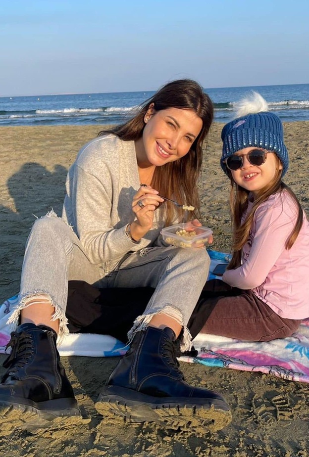 علاقة استثنائية لـ نانسي عجرم مع طفلتها "ليا"