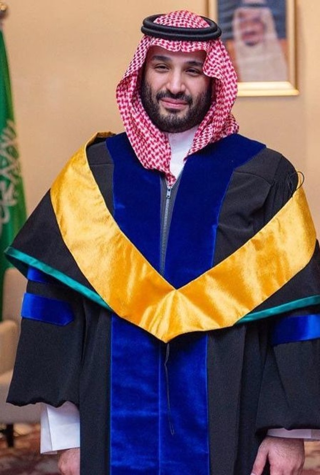 ولي العهد يتسلم شهادة الدكتوراه الفخرية من جامعة كاسيتسارت التايلندية