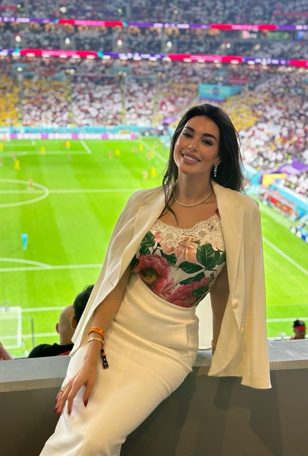 إطلالة ياسمين صبري في حفل افتتاح كأس العالم 2022 