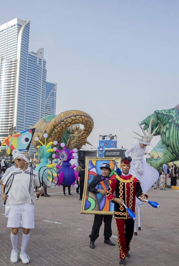 أجواء ممتعة وتجارب ترفيهية متنوعة في انطلاق مهرجان فعاليات الشارقة