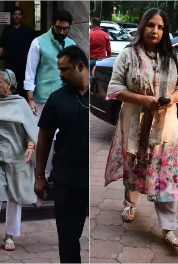 مشاهير في عزاء المخرج راكيش كومار