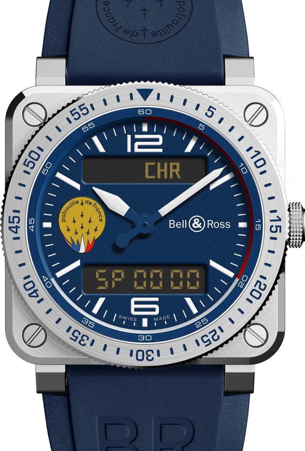 Bell & Ross تطلق ساعة BR 03 TYPE A PATROUILLE DE FRANCE المصممة بالتعاون مع طياري Patrouille de France
