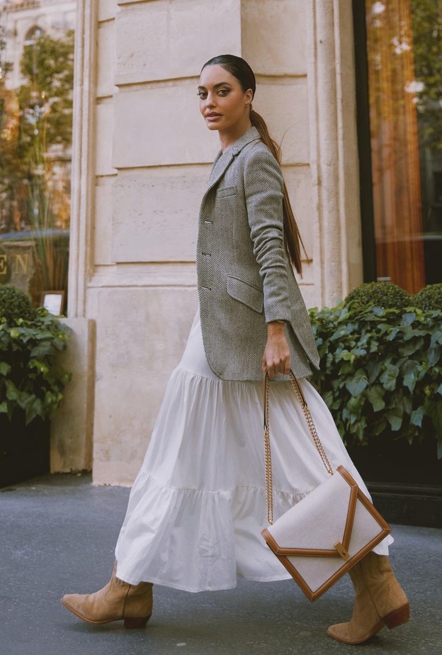 أفكار مميزة لتنسيق التنورة من وحي كارن وازن