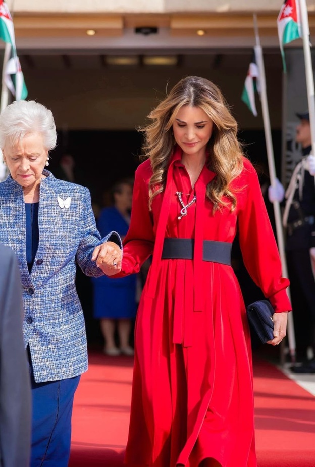 الملكة رانيا العبدالله في أحدث ظهور