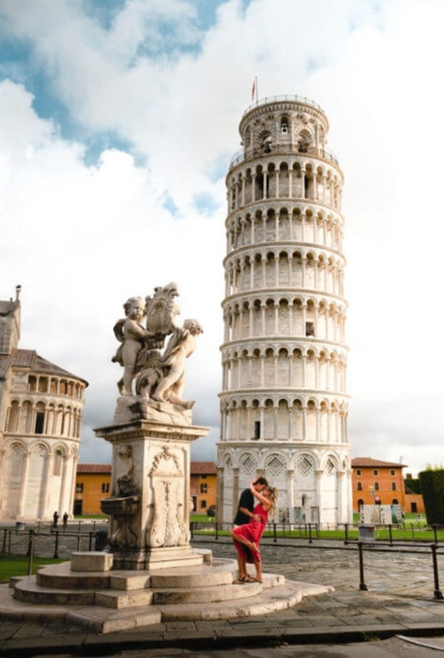 نصائح مفيدة للعرسان قبل زيارة برج بيزا المائل