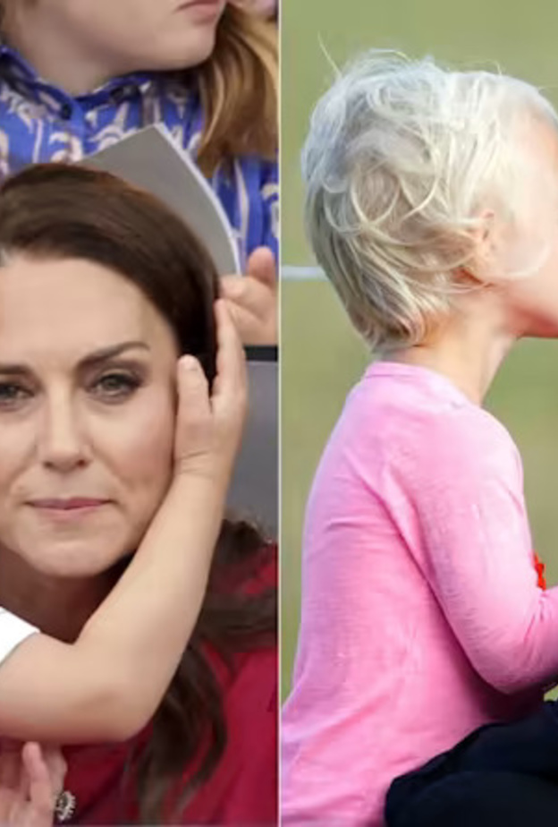 مناسبات ظهر فيها آباء ملكيون وهم يقبلون أطفالهم الصغار