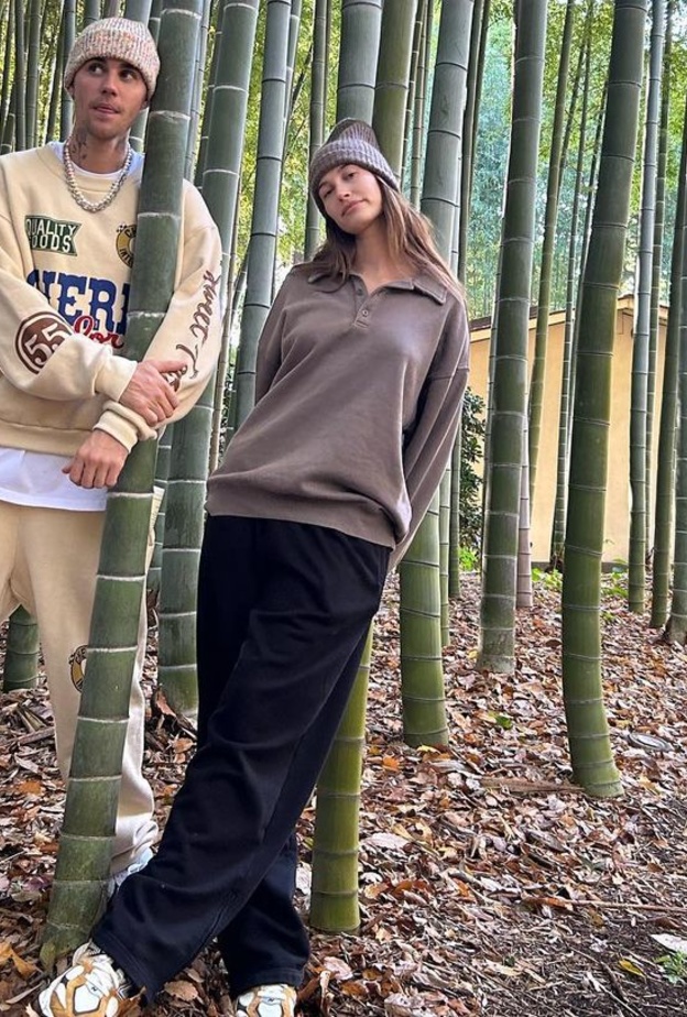 هايلي بيبر وجاستن بيبر