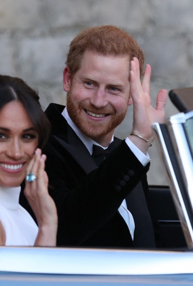 شاهد الرقصة الأولى من حفل زفاف ميغان ماركل والأمير هاري