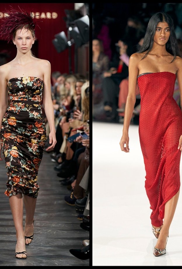 الفساتين من دون أكمام من التصاميم التي نشاهدها في كل موسم