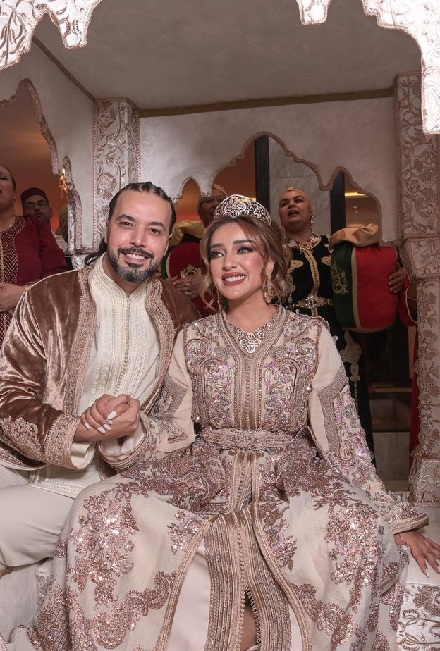 زواج جميلة البداوي من عبد الفتاح الجريني