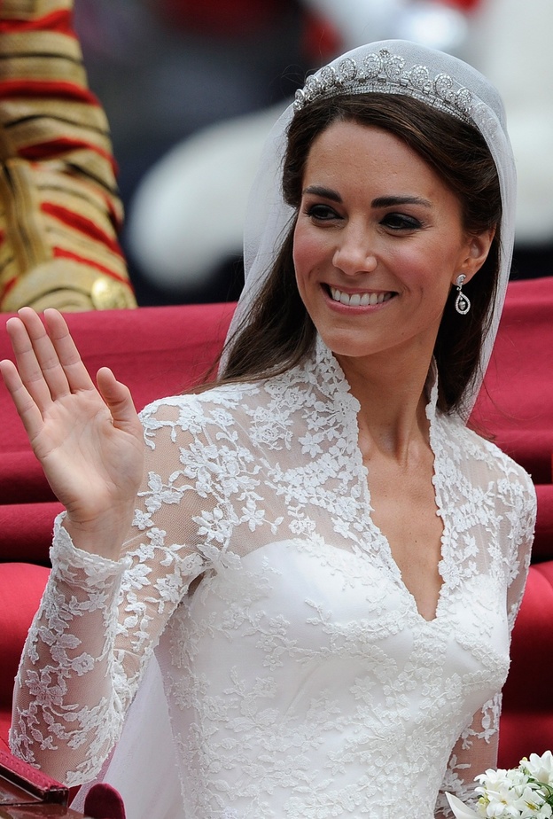 كايت ميدلتون بالتاج الأميري