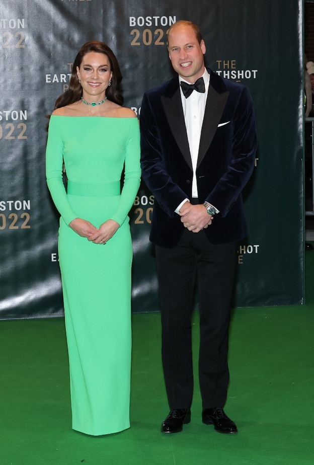 كيت ميدلتون تستأجر فستان لحضور حفل جوائز إيرثشوت Earthshot Prize