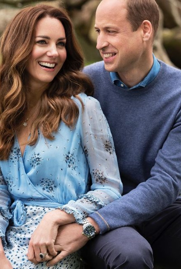 صور بطاقات التهنئة بأعياد الميلاد لأمير وأميرة ويلز على مر السنوات