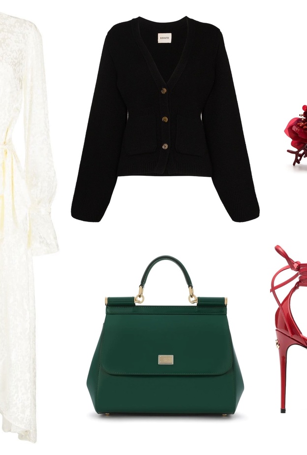 أناقة ورقي بالفستان الأبيض مع الاكسسوارات الملوّنة!