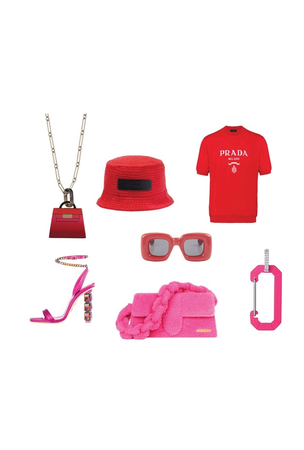 اللونان الأحمر والوردي شقيقان إليك سبل تنسيقهما بأروع الأكسسوارات من منصات عروض شتاء2023