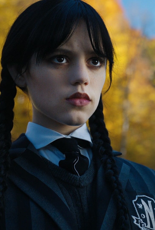 جينا أورتيجا في مسلسل "Wednesday"