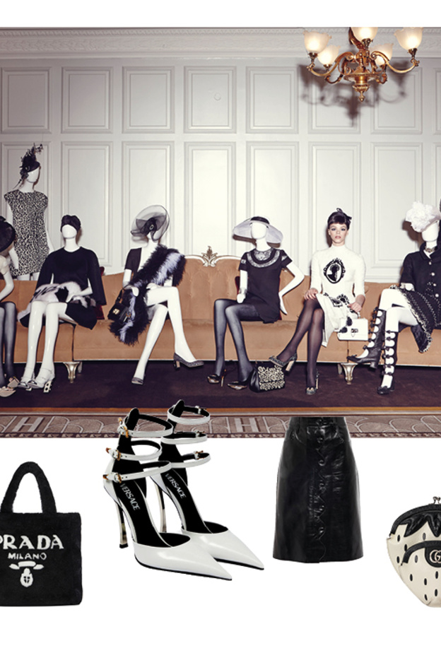 إلهام متدفق لأربعة تنسيقات أزياء في شتاء 2023