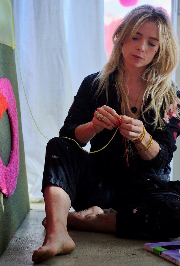 الفنانة ڤيتوريا كولونا من تصوير هيلة الخميس