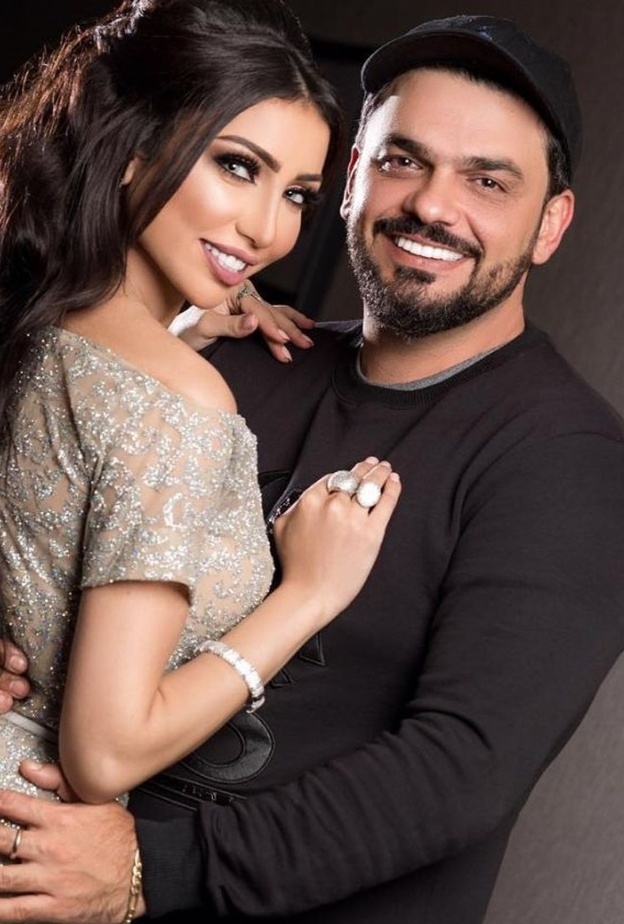 دنيا بطمة وزوجها قبل طلاقهما