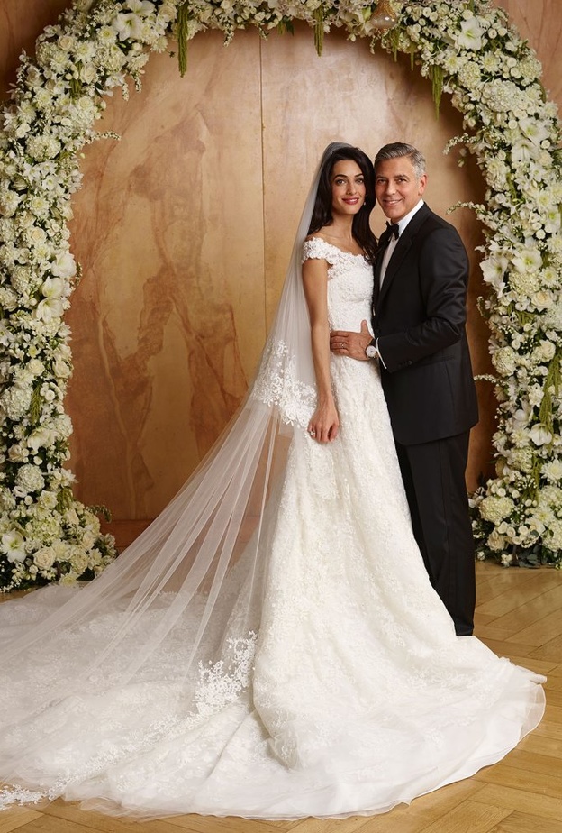 زواج امل علم الدين وجورج كلوني اثار الجدل لاسباب كثيرة منها فارق العمر