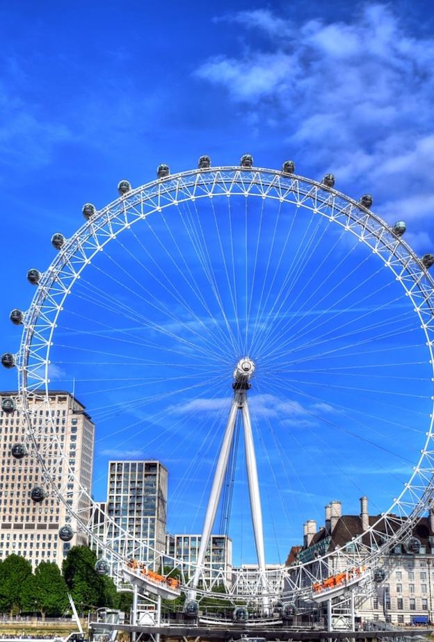 عين لندن من أجمل الوجهات السياحية للعائلات بواسطة maxpixel