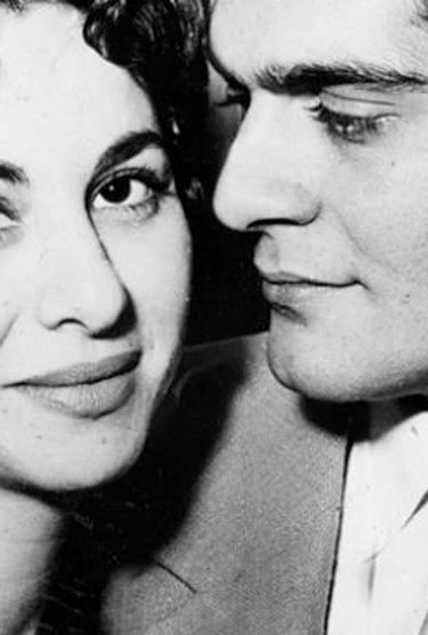 فاتن حمامة وعمر الشريف من اروع قصص الحب