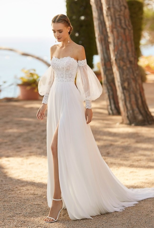 فساتين زفاف بوهيمية @almanovia