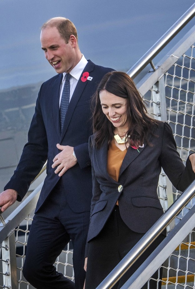 الأمير ويليام وكيت ميدلتون يوجهان رسالة "مؤثرة" لرئيسة وزراء نيوزلندا