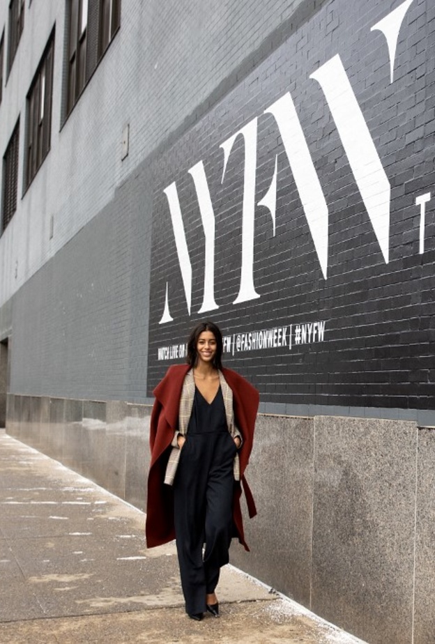 صورة من أحد عروض New York Fashion week