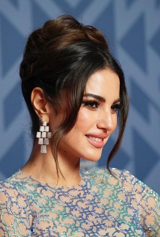 افضل إطلالات جمالية لـ درة التونسية في عيد ميلادها