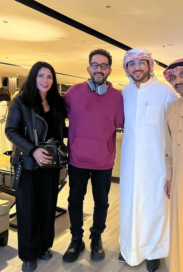 طارق العلي وأحمد حلمي ومنى زكي