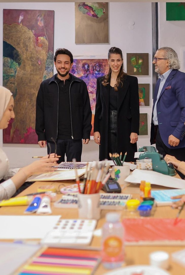  ولي عهد الأردن وخطيبته رجوة آل سيف.. يقومان بأول جولة ملكية مشتركة في عمّان