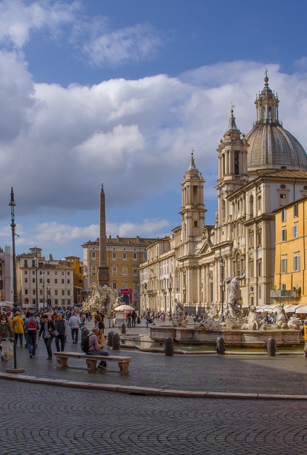 السياحة في روما تجربة رائعة في فصل الربيع بواسطة maxpixel