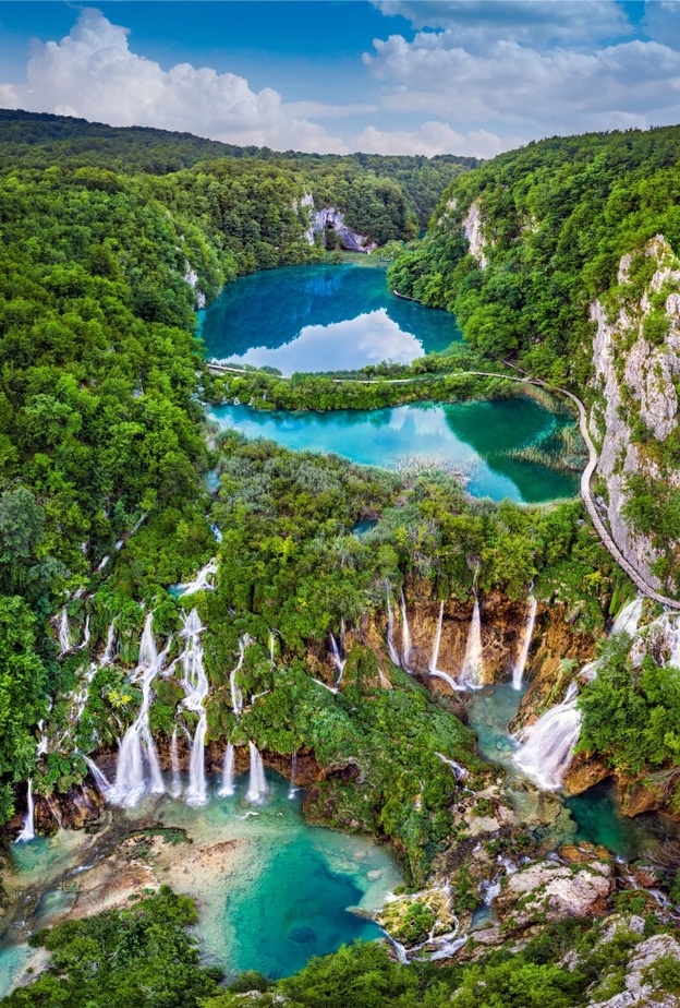 حديقة بحيرات بليتفيتش الوطنية Plitvice Lakes National Park، كرواتيا