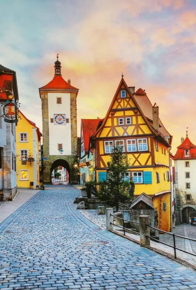 روتنبورغ أب دير تاوبر Rothenburg ob der Tauber، ألمانيا