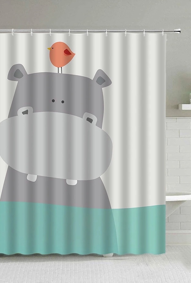 ستارة حمامات أطفال برسومات محببة